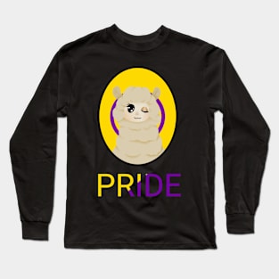 INTERSEX PRIDE Alpaca Long Sleeve T-Shirt